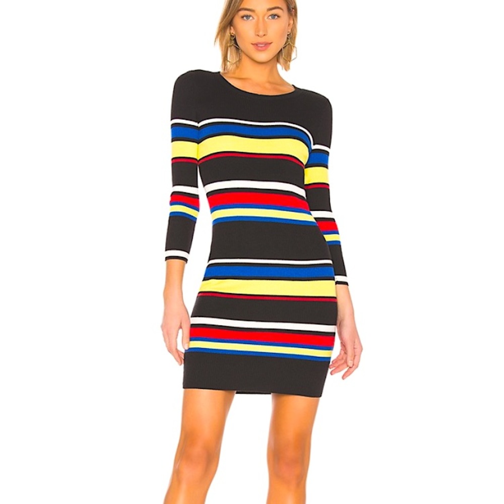 NWT Anthropologie Sanctuary Ribbed Midi Dress